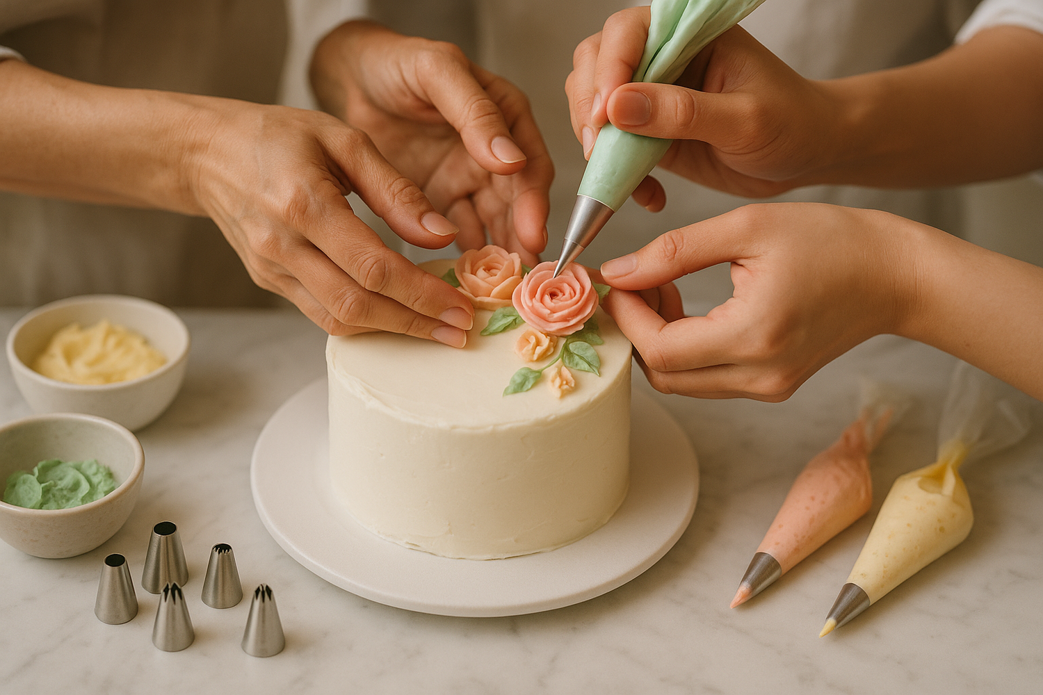 1 on 1 cake workshop no face included just hands